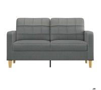 ""Remise""Canapé - CLIC-CLAC - à 2 places Gris foncé 140 cm Tissu JILIMAISON2025 13095940