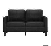 ""Remise""Canapé - CLIC-CLAC - à 2 places Noir 140 cm Similicuir JILIMAISON2025 76959388