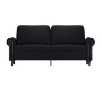 ""Remise""Canapé - CLIC-CLAC - à 2 places Noir 140 cm Similicuir JILIMAISON2025 92726687