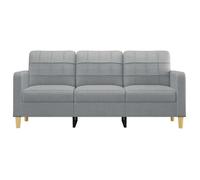 ""Remise""Canapé - CLIC-CLAC - à 3 places Gris clair 180 cm Tissu JILIMAISON2025 13034917