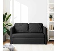 ""Remise"" CLIC-CLAC,Canapé Lit Convertible 2 Places, 2 en 1 noir 112 x 174 x 55 cm tissu JILIMAISON2025 76496532