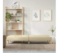 ""Remise"" CLIC-CLAC,Canapé Lit Convertible 2 Places, crème tissu JILIMAISON2025 86833590