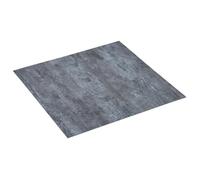""Remise""Dalles de terrasse/Revêtement de sol Dalles de plancher - autoadhésives 20 pcs - CLOUD - PVC 1,86 m² marbre gris