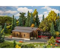 Remise à locomotive avec dépendance - FALLER 222167 - N 1/160