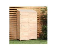 Remise de jardin 102x52x174,5 cm Bois de sapin solide