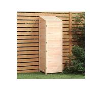 152186 vidaXL Remise de jardin 55x52x174,5 cm Bois de sapin solide