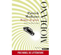 Remise de peine - Patrick Modiano - Points - broché - Roman
