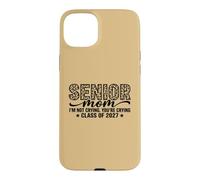Remise des diplômes de la 2027 de Leopard Senior Mom Je ne pleure Pas Coque pour iPhone 15 Plus
