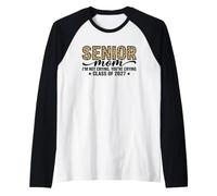 Remise des diplômes de la 2027 de Leopard Senior Mom Je ne pleure Pas Manche Raglan