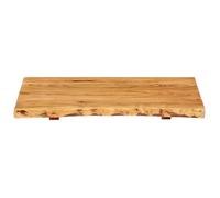 ""Remise""Dessus de meuble-lavabo de salle de bain - CLOUD - Acacia 58x52x2,5 cm JILIMAISON2025 3587771