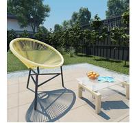 ""Remise ""Fauteuil d'Extérieur/ Chaise de jardin - 1Personne - Acapulco Résine tressée Beige JILIMAISON2025 3525507