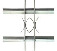 ""Remise"" Grille réglable de sécurité - LMT - de fenêtres et 2 barres 500-650 mm JILIMAISON2025 4969343