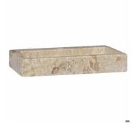 ""Remise"" Lavabo - UU - mural crème 38x24x6,5 cm marbre JILIMAISON2025 13111120
