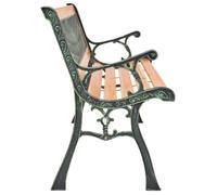 ""Remise""Mobilier terrasse/ Banc de jardin - CHILL - 116 cm Fonte et ,bois massif de sapin JILIMAISON2025 9811934