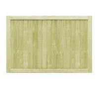 ""Remise""Porte de jardin Clôture,UU, Portillons de jardin 2 pcs - Bois de pin imprégné 300x100 cm JILIMAISON2025 9523792