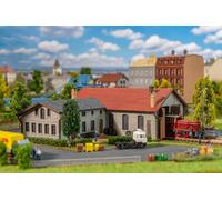 Remise pour 2 locomotives avec atelier - Faller 222106 - N 1/160