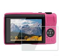 RemixAst Coque intégrale en silicone pour Canon G7X Mark III - Housse souple absorbant les chocs avec protection d'écran incluse, prise en main ergonomique, enregistrement Vlog, beige (rose rouge)