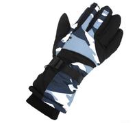 RemixAst Gants de neige épais et chauds pour homme - Imperméable et coupe-vent - Avec paume antidérapante - Pour ski, course à pied, moto, équitation - Protection contre le froid extrême - Taille L (I