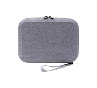 RemixAst Housse de transport étanche pour Osmo Mobile 7/7P - Sac de rangement de voyage compact 21 x 16 x 6 cm - Noir et gris, Voir image, Gris