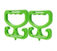 RemixAst Lot de 2 poignées de sac de courses robustes pouvant supporter jusqu'à 36,3 kg avec design ergonomique pour un transport confortable d'une seule main