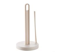 RemixAst Porte-rouleau d'essuie-tout de cuisine, porte-rouleau de papier essuie-tout autoportant, étanche sur le plan de travail, blanc (Biege), NPTJ030070JP76T2V1P237