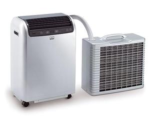 REMKO RKL 495 DC Climatiseur intérieur local argent (version split, climatiseur pour environ 120 m³, capacité de refroidissement 4,3 KW, télécommande incluse) 1616496