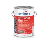 Remmers Aqua Lasure HK 3en1 Grey Protect gris graphite, 2,5 litres, Lasure pour bois, Protection 3 en 1 pour le bois, en teintes de gris naturel, pour les palissades, carports et chalets de jardin