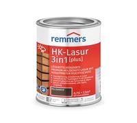 Remmers Aqua Lasure HK 3en1 palissandre, 0,75 litre, Lasure pour bois, Imprégnation + primaire + lasure en un produit, pour les palissades, carports et abris de jardin