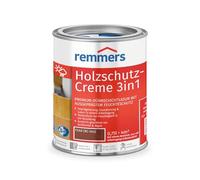 Remmers Crème de protection du bois Teck, 0,75 litres, Protection professionnelle en crème, lasure Premium décorative. Triple protection du bois: imprégnation + primaire + lasure.