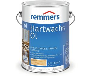 Remmers Hartwachs-Öl Huile pour sols Cire dure Incolore 2,5L