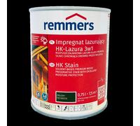 Remmers HK Lasur 0,75 L Vert - Imprégnant 3-en-1 pour bois