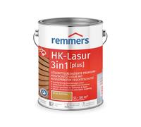 Remmers HK-Lasur Lasure 3 en 1 [plus] Chêne rustique mat 5 l Lasure pour bois d'extérieur Premium Protection du bois avec imprégnation + apprêt + lasure