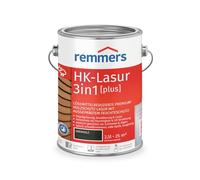 Remmers HK-Lasur Lasure 3 en 1 [plus] bois d'ébène mat, 2,5 l, lasure de protection du bois de qualité supérieure à réduction de solvants pour l'extérieur, 3 en 1, séchage rapide, longue durée