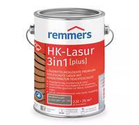 Remmers HK-Lazura 3en1 Plus Argenté 2,5 L - lasure pour bois extérieur