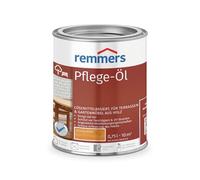 Remmers Huile soin Douglas, 0,75 litres, Huile déco pour bois intérieur et extérieur, solvantée, hydrofuge, résistante aux intempéries. Huile adaptée pour les mobiliers de jardin et les terrasses.