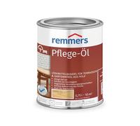 Remmers Huile d'entretien incolore 0,75 l pour bois intérieur et extérieur, imperméable, résistante aux intempéries, convient pour meubles de jardin et terrasses en bois