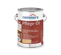 Remmers Huile d'entretien incolore pour bois intérieur et extérieur - Imperméable - Résistante aux intempéries - Convient pour meubles de jardin et terrasses - 2,5 l