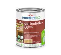 Remmers Huile universelle écologique pour bois de jardin, 0,75 litres. Huile aqueuse pour intérieur et extérieur, idéale pour les terrasses et mobiliers de jardin en bois. Ecologique, végane.