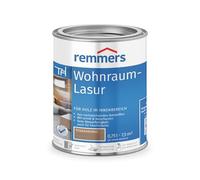 Remmers Lasure Bois intérieurs Gris toscane, 0,75 litres, Aqueuse, pour les bois intérieurs. Contient de la résine naturelle et de l'huile de lin. Pour les meubles, sols, escaliers.