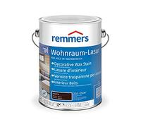Remmers Lasure Bois intérieurs Mocca, 2,5 litres, Aqueuse, pour les bois intérieurs. Contient de la résine naturelle et de l'huile de lin. Pour les meubles, sols, escaliers.