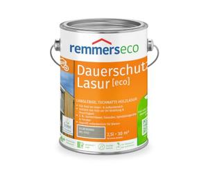 Remmers Lasure de protection durable [eco] gris argenté, 2,5 l, durable, protection contre les UV et l'humidité, pour l'intérieur et l'extérieur, protection contre les rayons UV et l'humidité