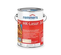 Remmers Lasure HK Blanc, 2,5 litres, Lasure bois Premium, décorative, solvantée, pour l'extérieur. Triple protection avec imprégnation, primaire, lasure.