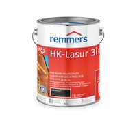 Remmers Lasure HK Ebène, 5 litres, Lasure bois Premium, décorative, solvantée, pour l'extérieur. Triple protection avec imprégnation, primaire, lasure.