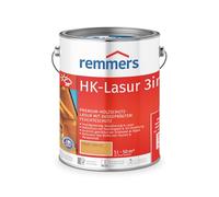 Remmers Lasure HK Mélèze, 5 litres, Lasure bois Premium, décorative, solvantée, pour l'extérieur. Triple protection avec imprégnation, primaire, lasure.