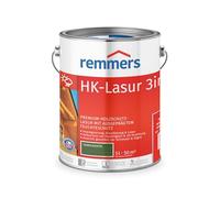 Remmers Lasure HK Vert sapin, 5 litres, Lasure bois Premium, décorative, solvantée, pour l'extérieur. Triple protection avec imprégnation, primaire, lasure.