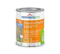 Remmers Lasure huile écologique Pin, 0,75 litres, Lasure écologique aqueuse pour bois, protection longue durée pour intérieur et extérieur, durable, végane, sans danger pour les abeilles.