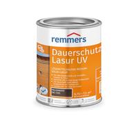 Remmers Lasure protection U.V. longue durée Palissandre, 0,75 litres, Protection anti-UV pour bois extérieur, solvantée. Haute protection anti-UV également des teintes claires et incolore UV+.