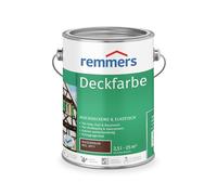 Remmers Peinture Finition Noisette, 2,5 litres, Peinture aqueuse pour intérieur et extérieur, protection contre les intempéries pour le bois, le zinc, et nombreux autres supports.
