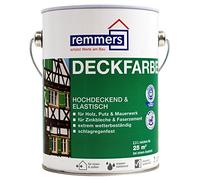 Remmers Peinture Gris fenêtre (RAL 7040), 2,5 litres, Peinture aqueuse pour intérieur et extérieur, protection contre les intempéries pour le bois, le zinc, et nombreux autres supports