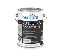 Remmers Peinture PU pour béton et sol gris clair, 2,5 litres, Peinture pour sol et béton, Pour les chapes/béton/panneaux de fibrociment - résistante aux contraintes et aux produits chimiques